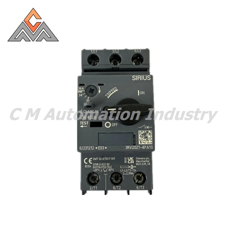 

In Stock Original Circuit Breaker 3RV2021-4NA10 3RV2021-4CA10 3RV2021-4BA10 3RV2021-4EA10 3RV2021-4FA10 3RV2021-4PA10