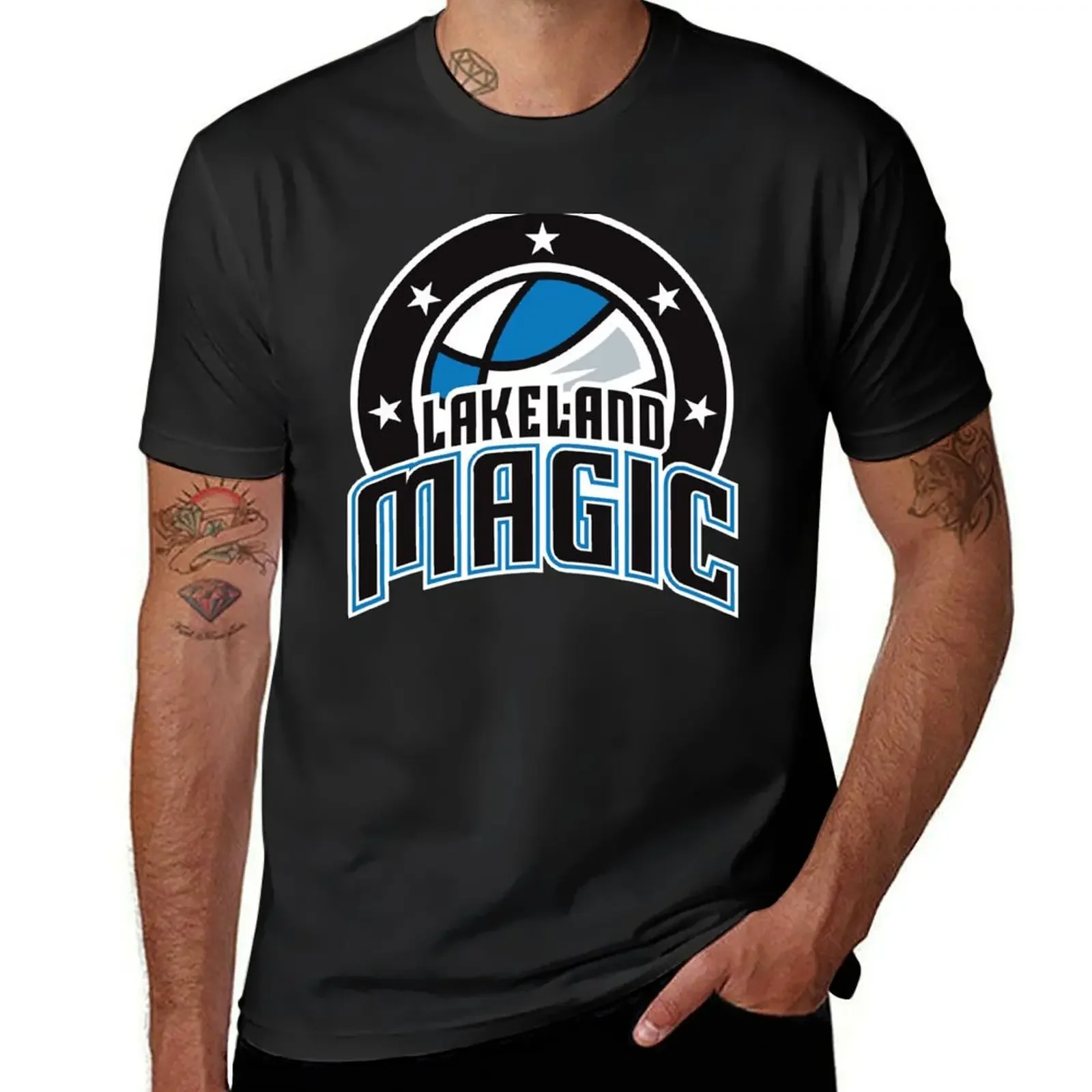 The Lakeland Magic T-Shirt vintage anime shirt blue archive anime figures tshirts for men