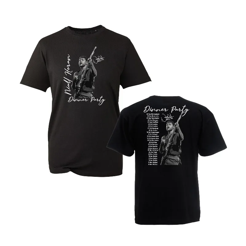 Niall Horan Dinner Party T-Shirt, Live on Tour Dinner Party 2026 Concert Shirt, Niall Music Concert Tee Streetwear Casual Trendy