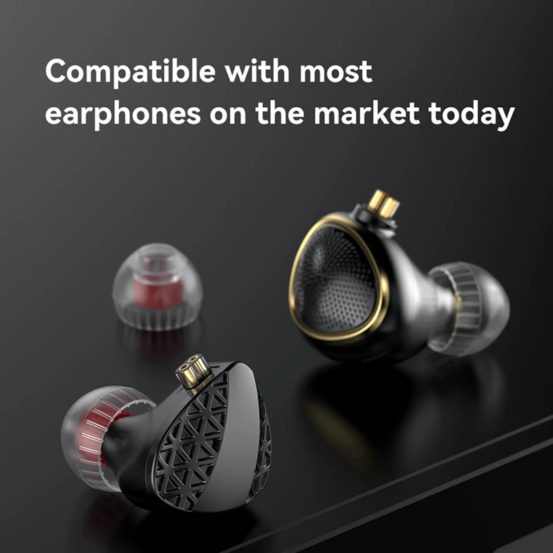 Double Support Structure Earphones Memory Earplugs Silicone Earplugs 3 Pairs Of Earphones Earplugs Size S