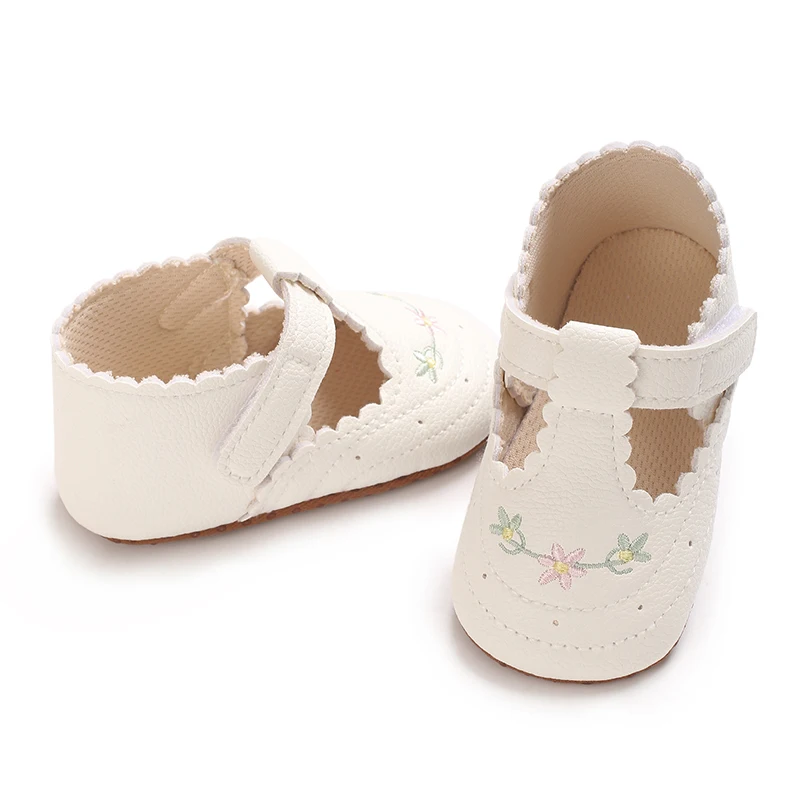 0-18M Baby Mädchen Prinzessin Schuhe Niedlich Gedruckt Weichen Stoff Unten Anti-rutsch Frühling und Herbst Prinzessin Schuhe erste Schritt Schuhe – Detail 26