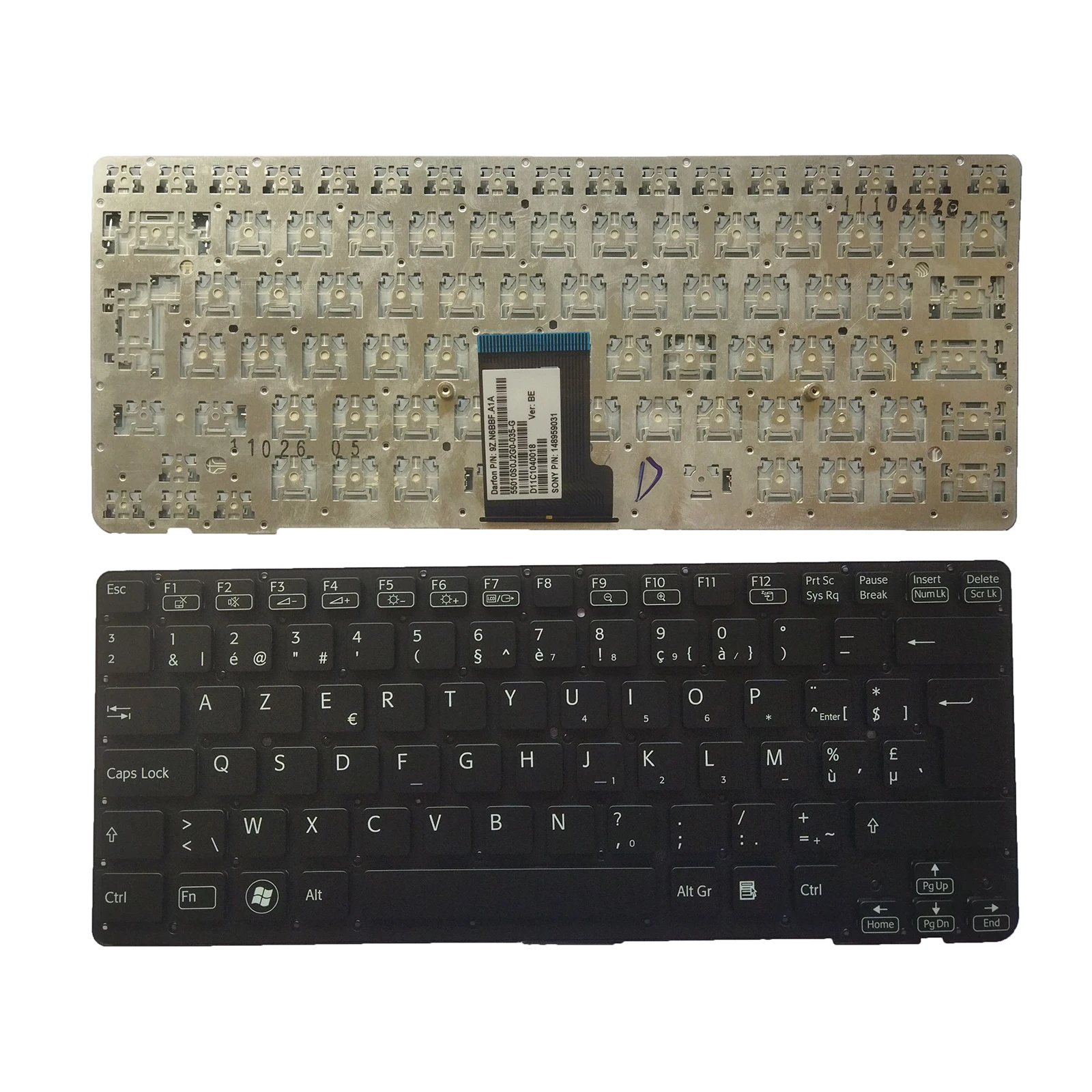 

for Sony Vaio VPC-CA PCG-61813M Keyboard BE Layout