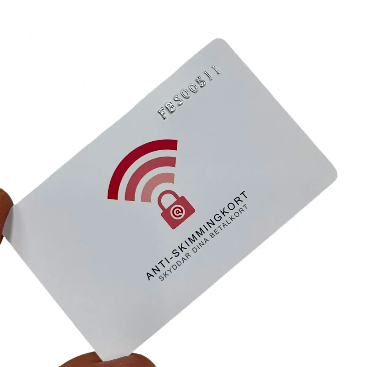 Cartão de bloqueio RFID de 125 kHz para carteira RFID