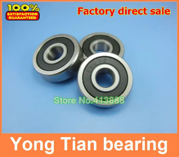 500pcs free shipping SUS440C environmental corrosion resistant stainless steel bearings (Rubber seal cover) S605-2RS 5*14*5 mm