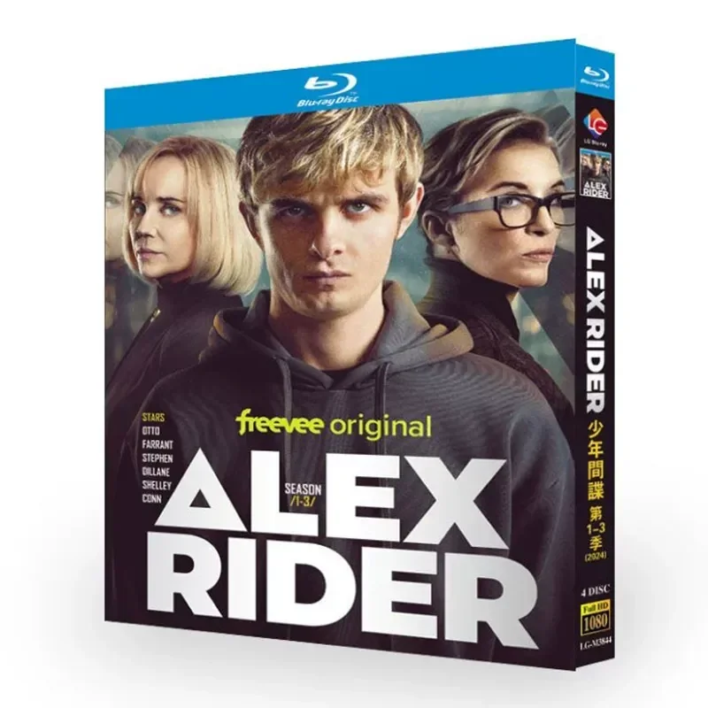 

BD Blu-ray Disc Young Spy Seasons 1–3 British Drama 1080p Box Set with Chinese and English Subtitles