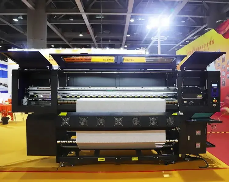 Digital Printers For Fabrics I3200/4720 Print Head Roll To Roll Digital Fabric Sublimation Printer 8 Head