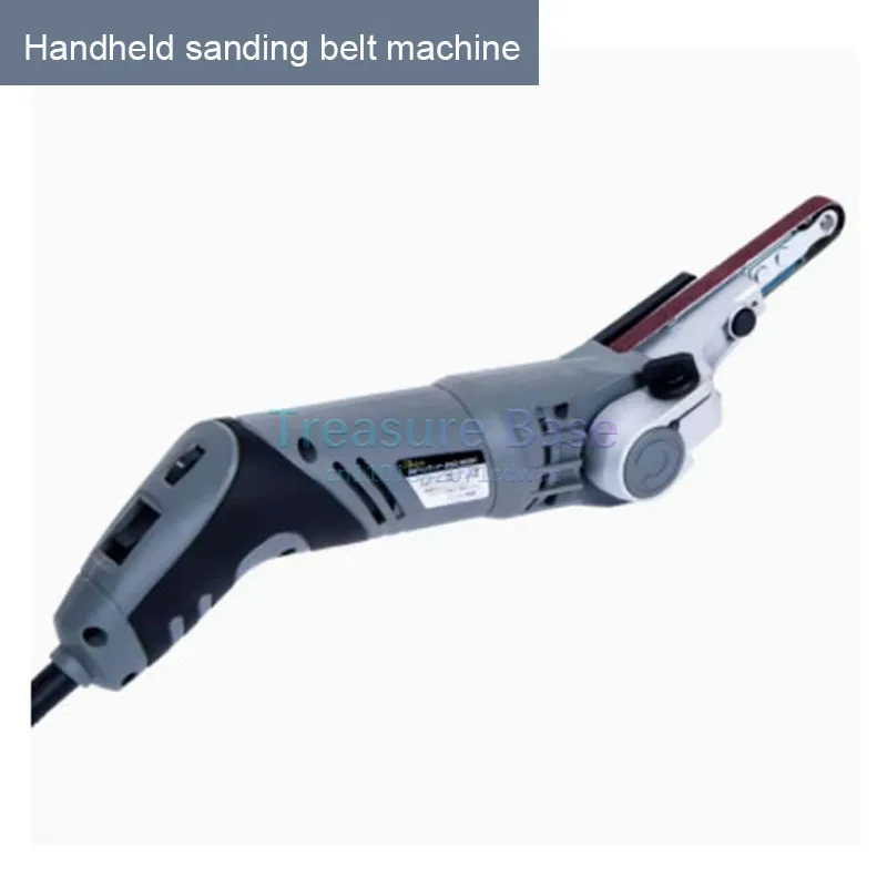 

Ручная шлифовальная ленточная машина, небольшая деревообрабатывающая мини-шлифовальная машина «сделай сам», шлифовальный инструмент, полировальный станок