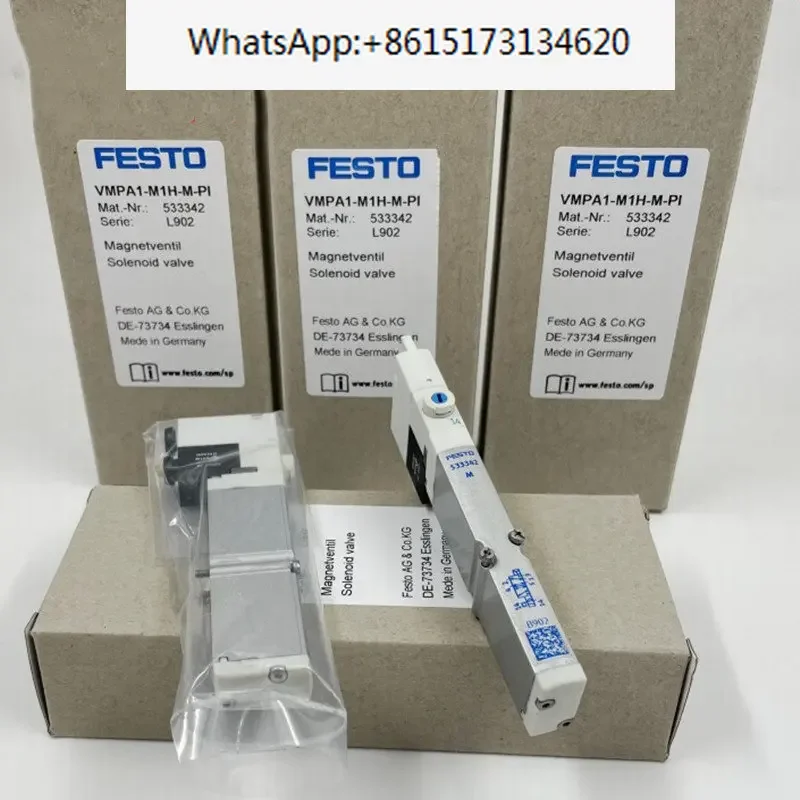 FESTO Solenoid valve VMPA1-M1H-K-PI 533347 VMPA1-M1H-M-PI 533342 VMPA1-M1H-N-PI 533348 VMPA1-M1H-J-PI 533343 533345 533349 VMPA1