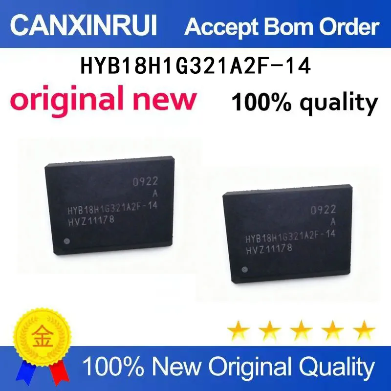 

(5-100 Pieces) HYB18H1G321A2F-14 brand new original stock