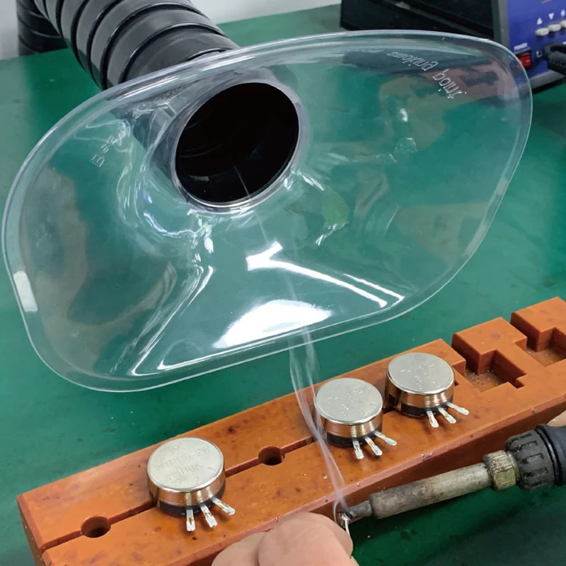 Estrattore di fumi industriale portatile con motore Nuova condizione per la produzione di piante Assorbitore di fumi Rimozione polvere e odori