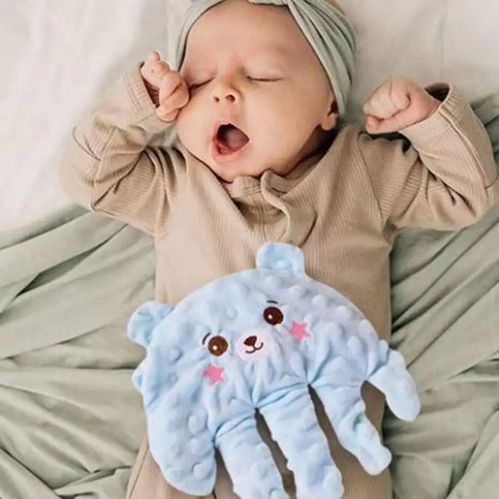 Guante de mano automático de algodón para pacificar, Control remoto, ajustable, calmante para bebé, juguete para dormir, cómodas palmas calmantes para bebés