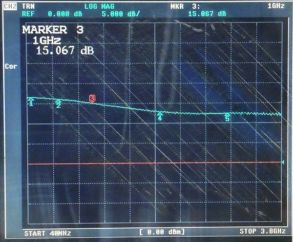 1~1200MHz Broadband Low Noise RF Amplifier LNA Subminiature SMA Interface