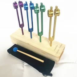 Healing Tuning Fork Chakras Fingerboard Diapasons Tuning Forks Healing Therapy Medical Fingerboard Percussion Instruments