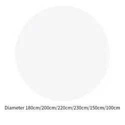 Round Backdrop Cover Elegant Balloon Flower Loop Arch Stand Frame for Graduations Party Bridal Showers Birthdays Celebrations