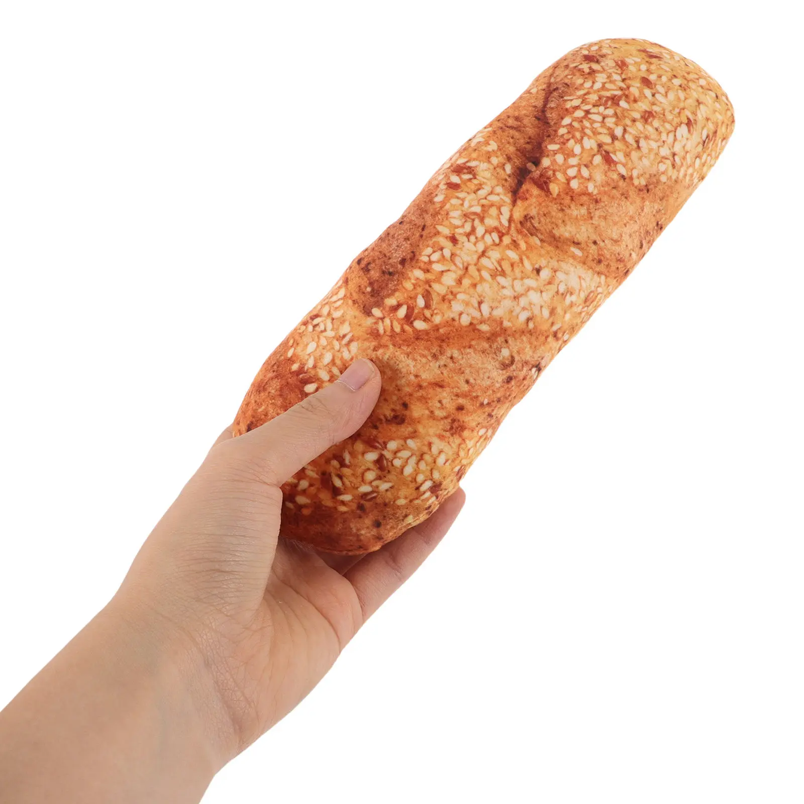 

5Pcs Simulation Bread Pillow Realistic Toast Shape Soft Cushion for Living Room Bedroom Office Lumbar Support Decorative Sofa