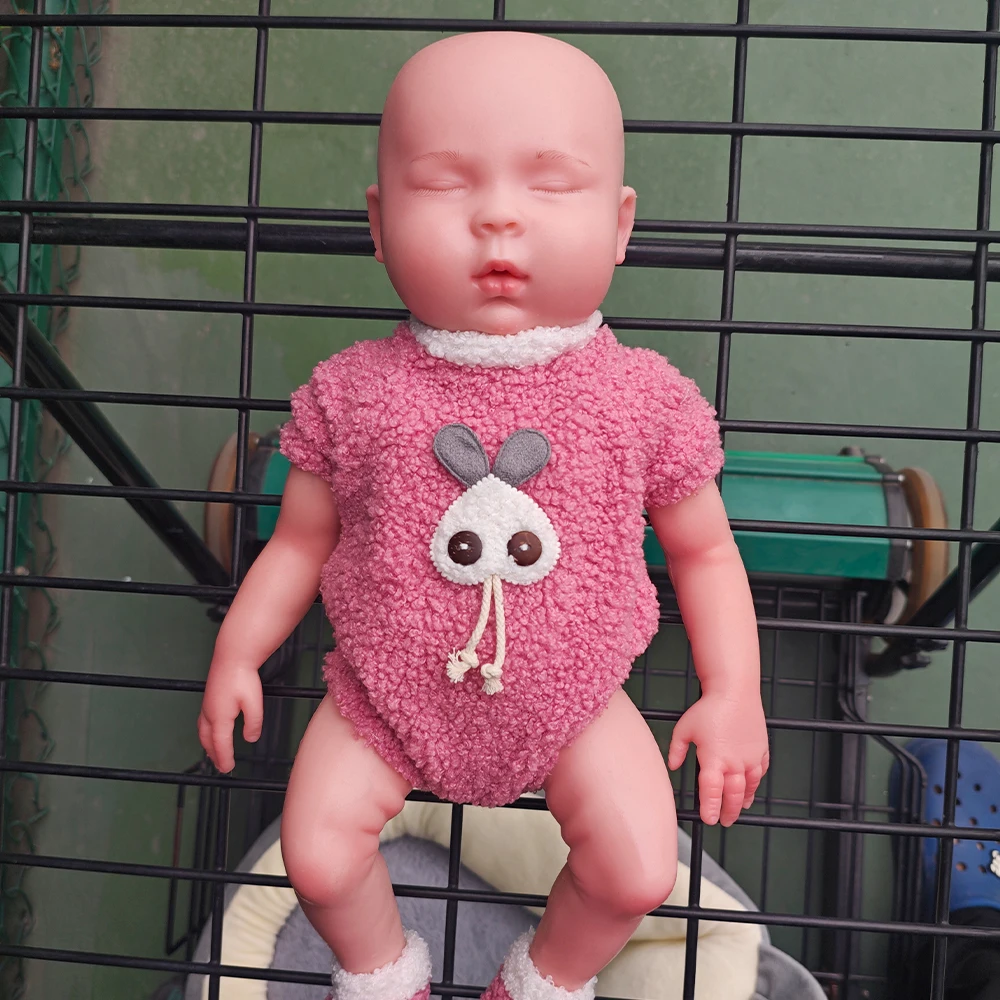 COSDOLL 45 سنتيمتر 2700 جرام واقعية تولد من جديد دمية طفل فتاة لتقوم بها بنفسك لعبة 100% لينة سيليكون الجلد اللمس الشعور عيد الميلاد هدايا عيد الميلاد للأطفال