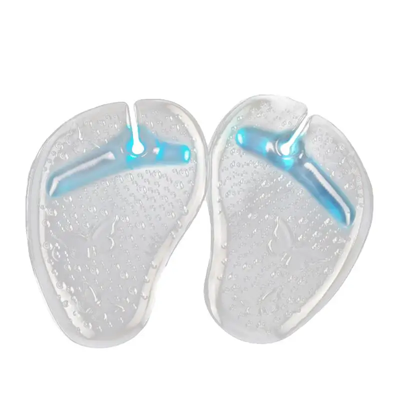 

1 Pair GEL Flip-Flops Forefoot High Heel Insolesss Clip Foot Slippers Stickers Transparent Foot High Heel Insolesss Forefoot