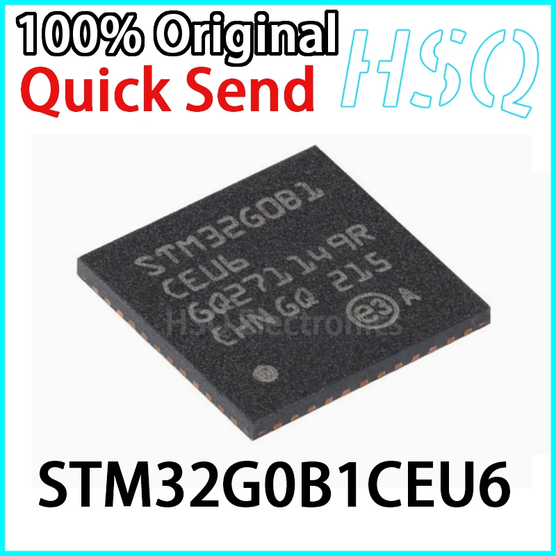 New STM32G0B1CEU6 STM32G0B1 UFQFPN-48 32-bit Microcontroller MCU in Stock 1PCS