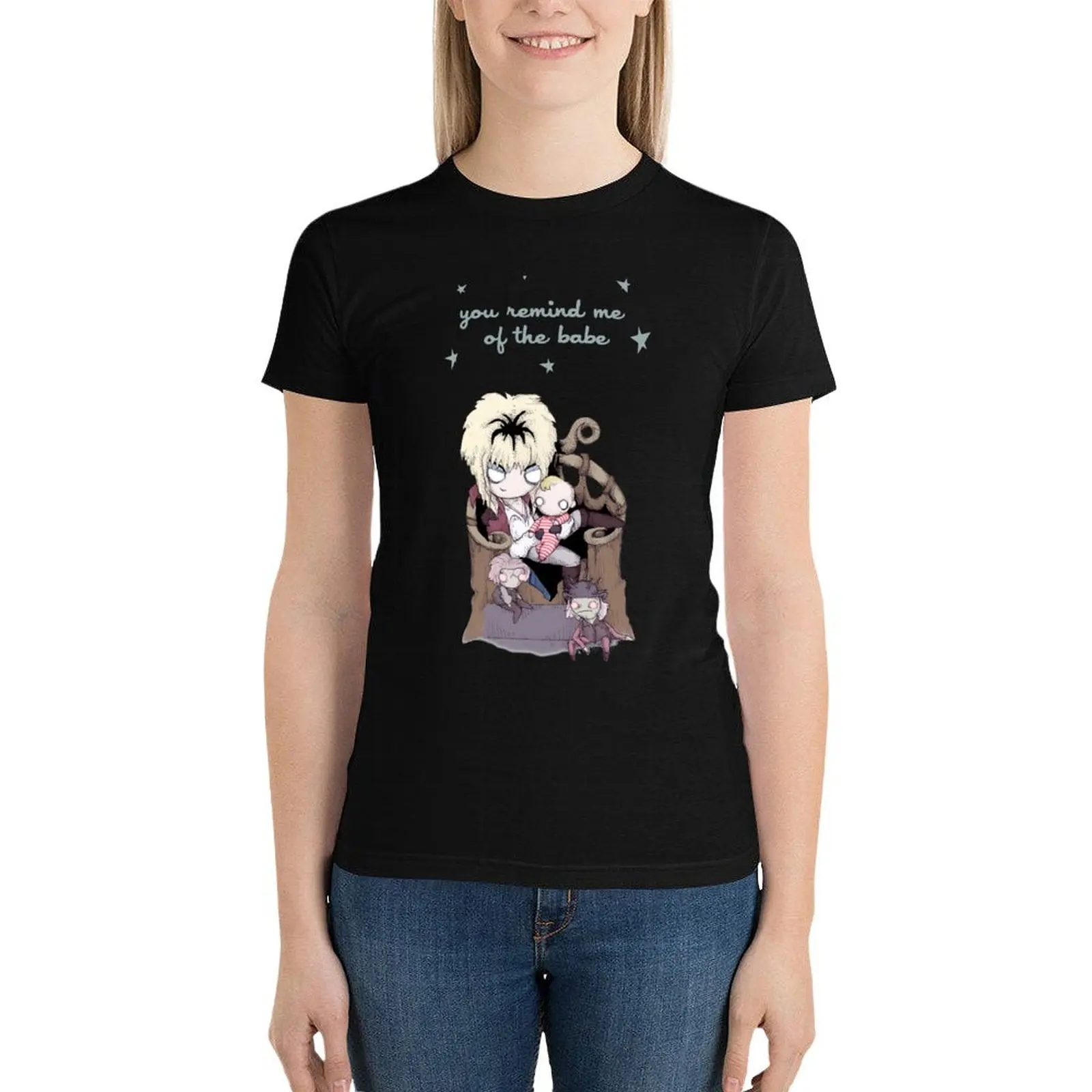 

Remind Me Of The Babe T-Shirt graphics summer tops cute clothes Womens clothing