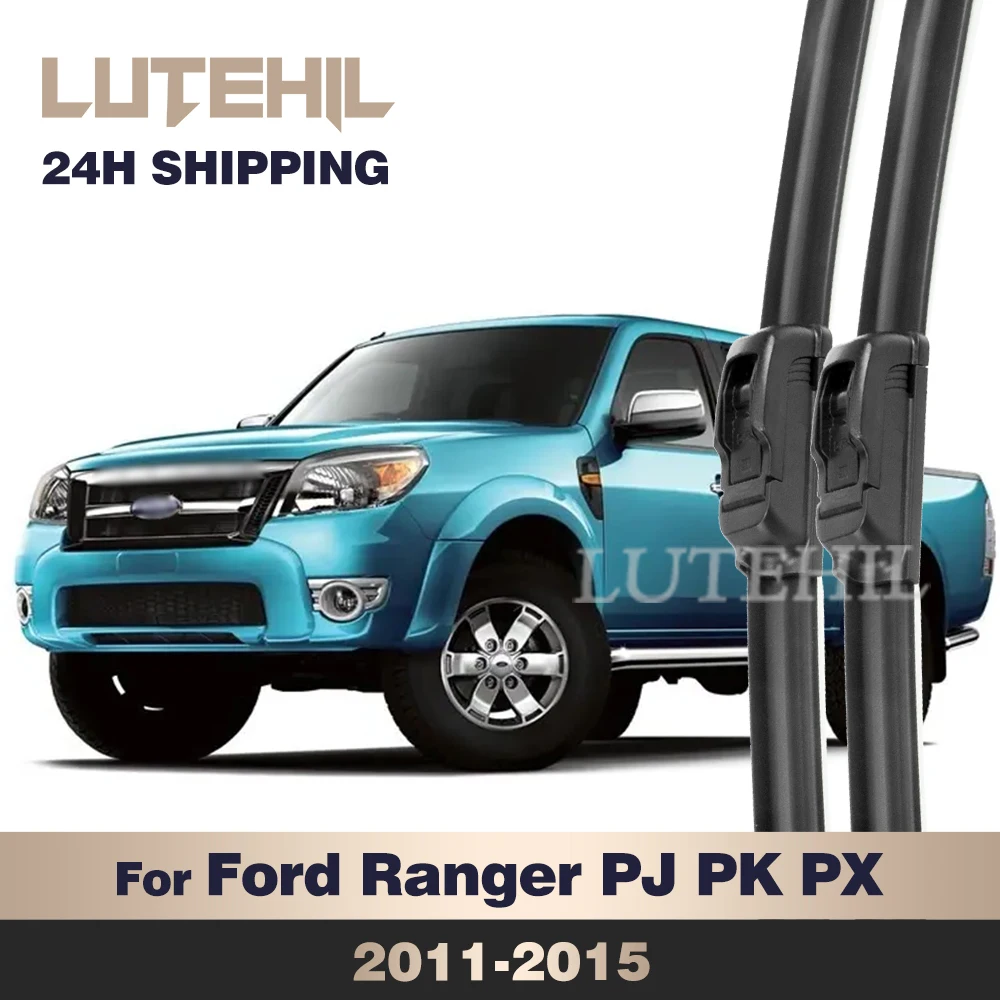 

Для Ford Ranger PJ PK PX 2011-2015 2012 2013 2014 — передние щетки стеклоочистителя, щетки для лобового стекла, 24+16 дюймов
