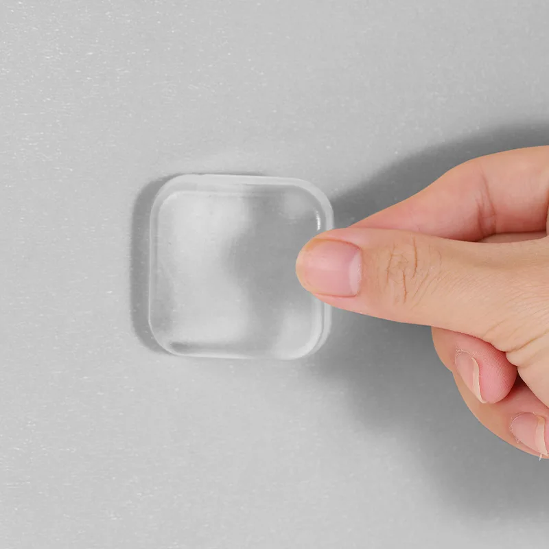 Door Stickers Self-Adhesive Anti-Collision Cabinet Refrigerator Door Mute Transparent Waterproof Sticker Wall Stickers #3660