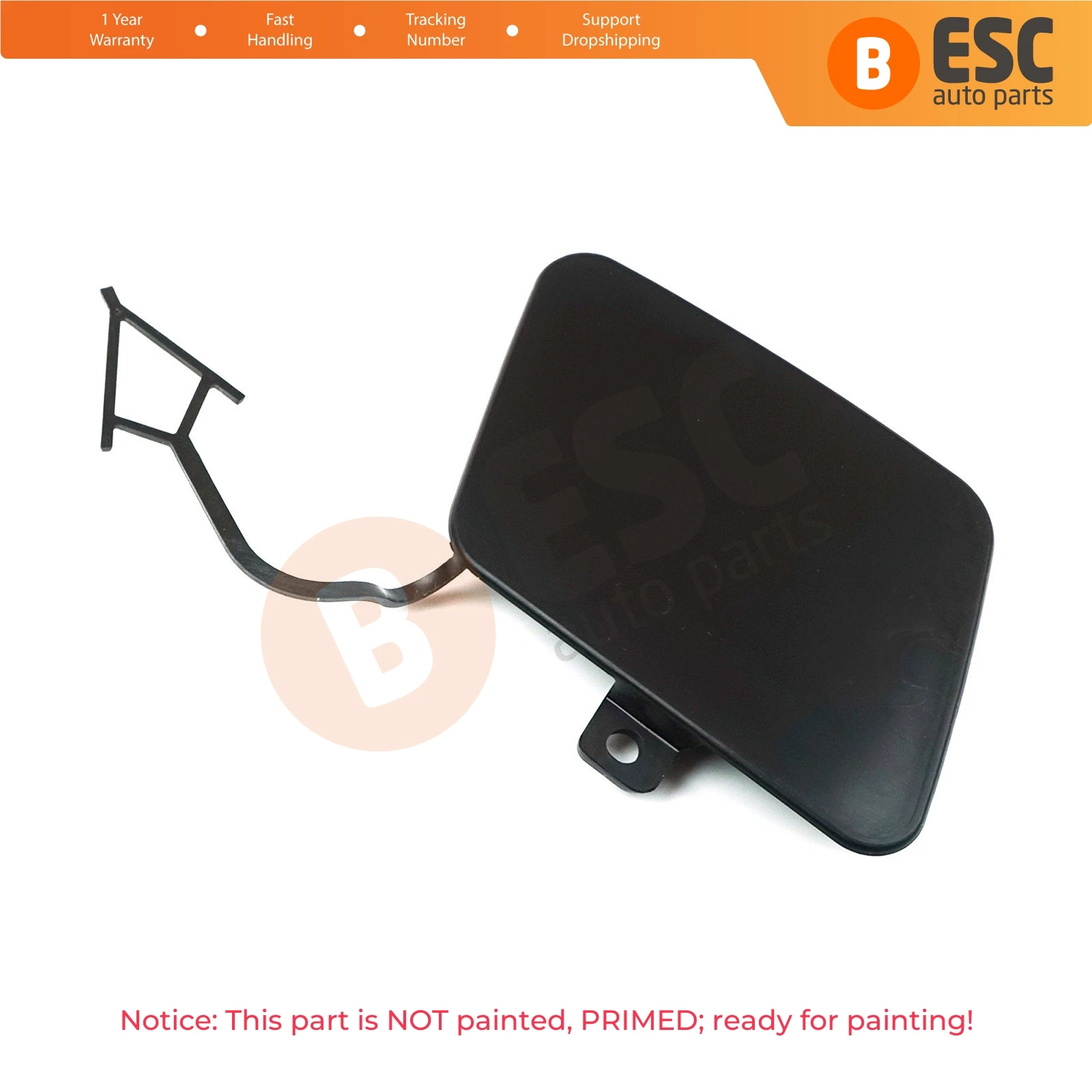 ESP1024 Front Bumper Grille Tow Hook Eye Cover Cap 3G0807155 for Volkswagen  VW Passat B8 2014-2019 Made in Ship From Turkey