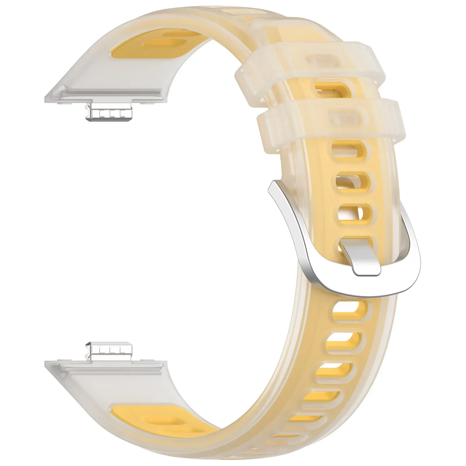 Durchscheinendes Silikonarmband für Huawei Watch Fit 5 Fit5 Pro Armband Uhrenarmband für Huawei Fit 3 4 Fit4Pro Ersatzarmband – Detail 25