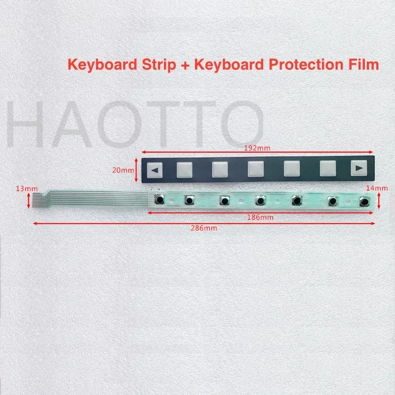 For FANUC 7 KEY A86L-0001-0298 A98L-0005-0252 Industrial Membrane Keypad + Cable Flex Switch 2026 Year