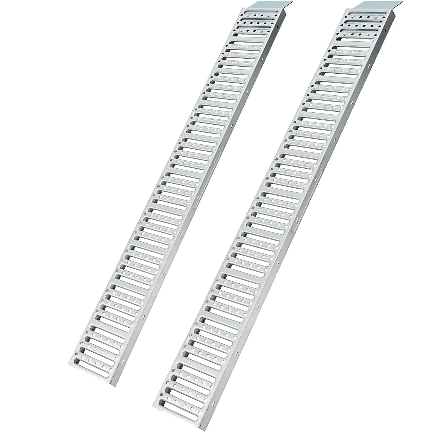 72" Heavy Duty Steel Truck Loading Ramp 2 Pack 1000 lbs Capacity Non-Slip for ATVs,Motorcycles,Trailers,Trucks,Dirt Bikes