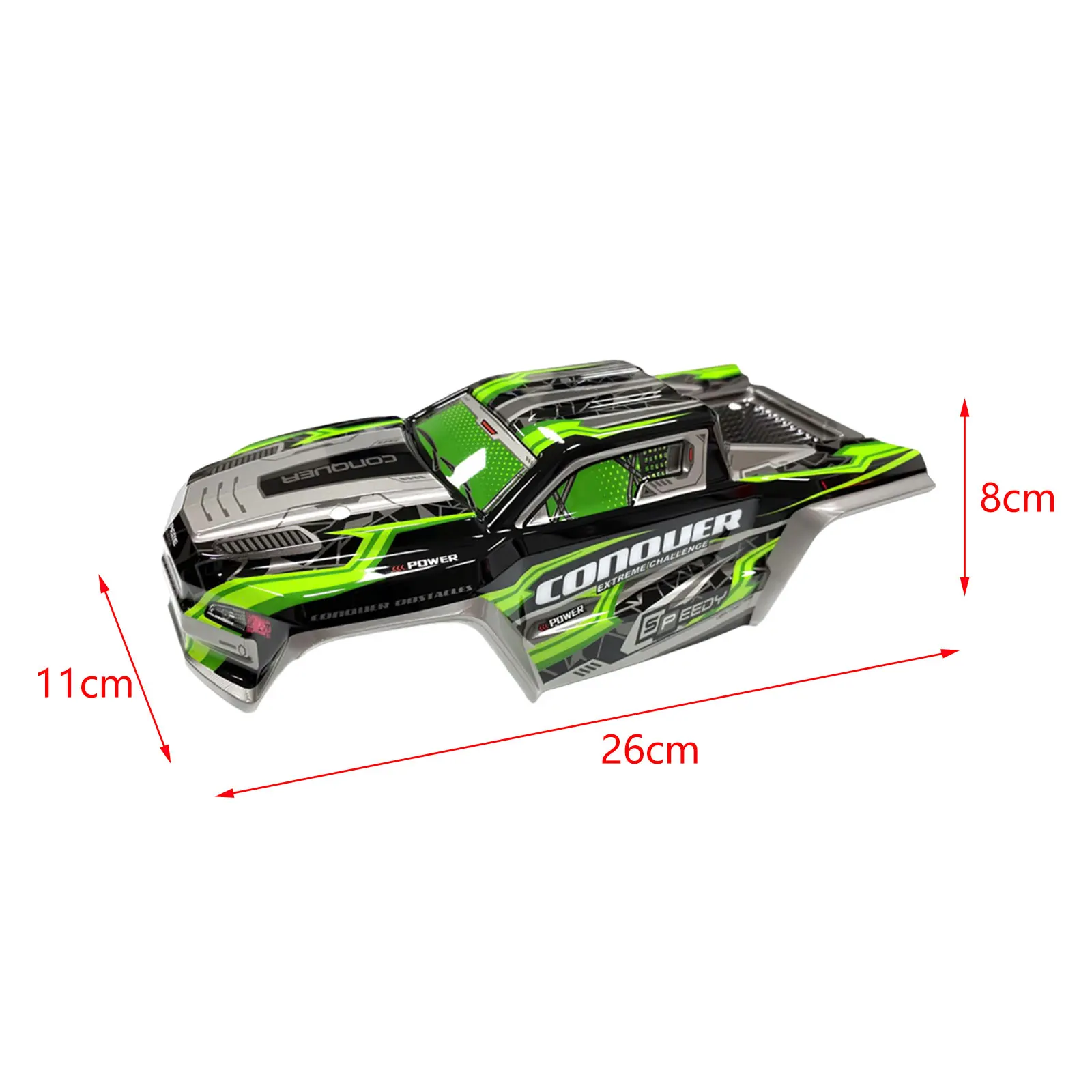 1:16 RC Car Body Shell Remote Control Car Original Upgraded Edition Accessory Sturdy Replace for 16101 16102 RC Car Replace Part — zdjęcie 5