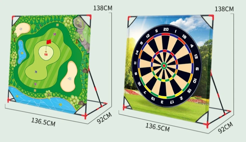 Portable Indoor/Outdoor Sports with Accessories Sticky Golf Game for Adults and Children for Chipping Practice