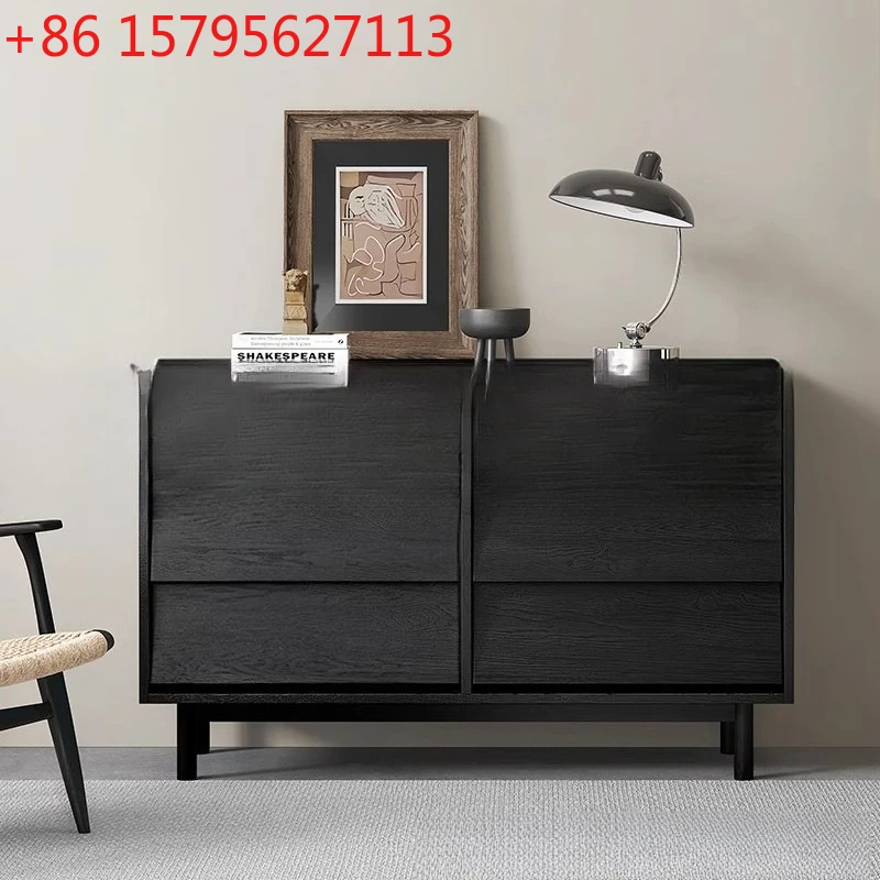 

American solid wood six-chest cabinet, bedroom, bedside locker, living room decorative cabinet