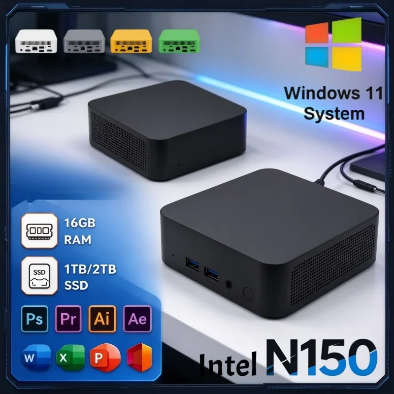 mini-pc-intel-n150-2026-16-gb-ssd-de-2-tb-sistema-windows-11-bt52-wifi6-reproduccion-de-video-4k-uhd-pc-de-escritorio-pequeno-para-el-entretenimiento-en-el-hogar