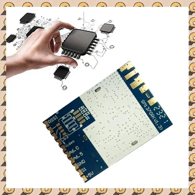 

A003 1.2G 1.3G FPV VTX SM1373R 9 Channel FPV Video Audio Transmitter For FPV RC Drone