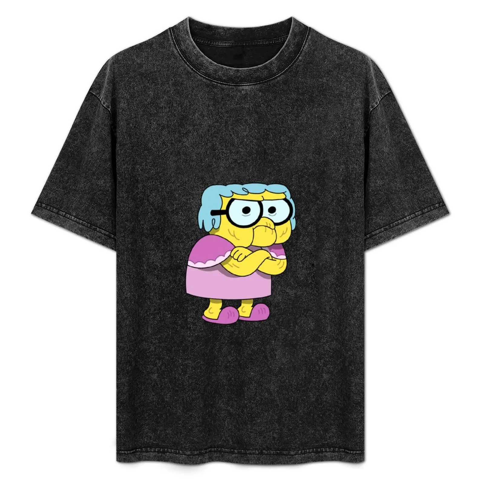 Big city greens grandma T-Shirt customs design your own for a boy Short sleeve tee sublime mens funny t shirts