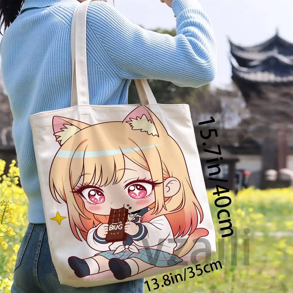 M-Marin Kitagawa Linen-cotton crossbody bag suitable for students for daily shopping work commuting and travelling universal use
