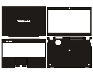 Защитная пленка для ноутбука Toshiba Portege Z830 Z930 13,3 дюйма, 4 шт.