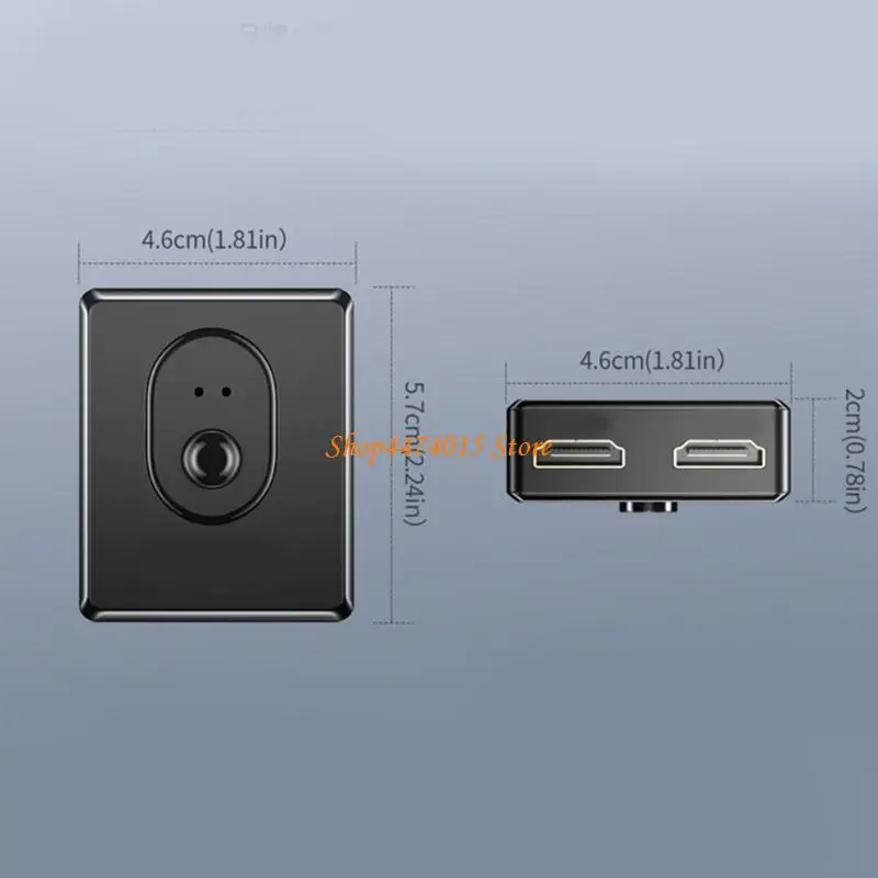 K1AA HDTV Switcher 4K@30 Гц Сплиттер Двунаправленный HDTV Switcher 2 в 1 ручной HDTV.