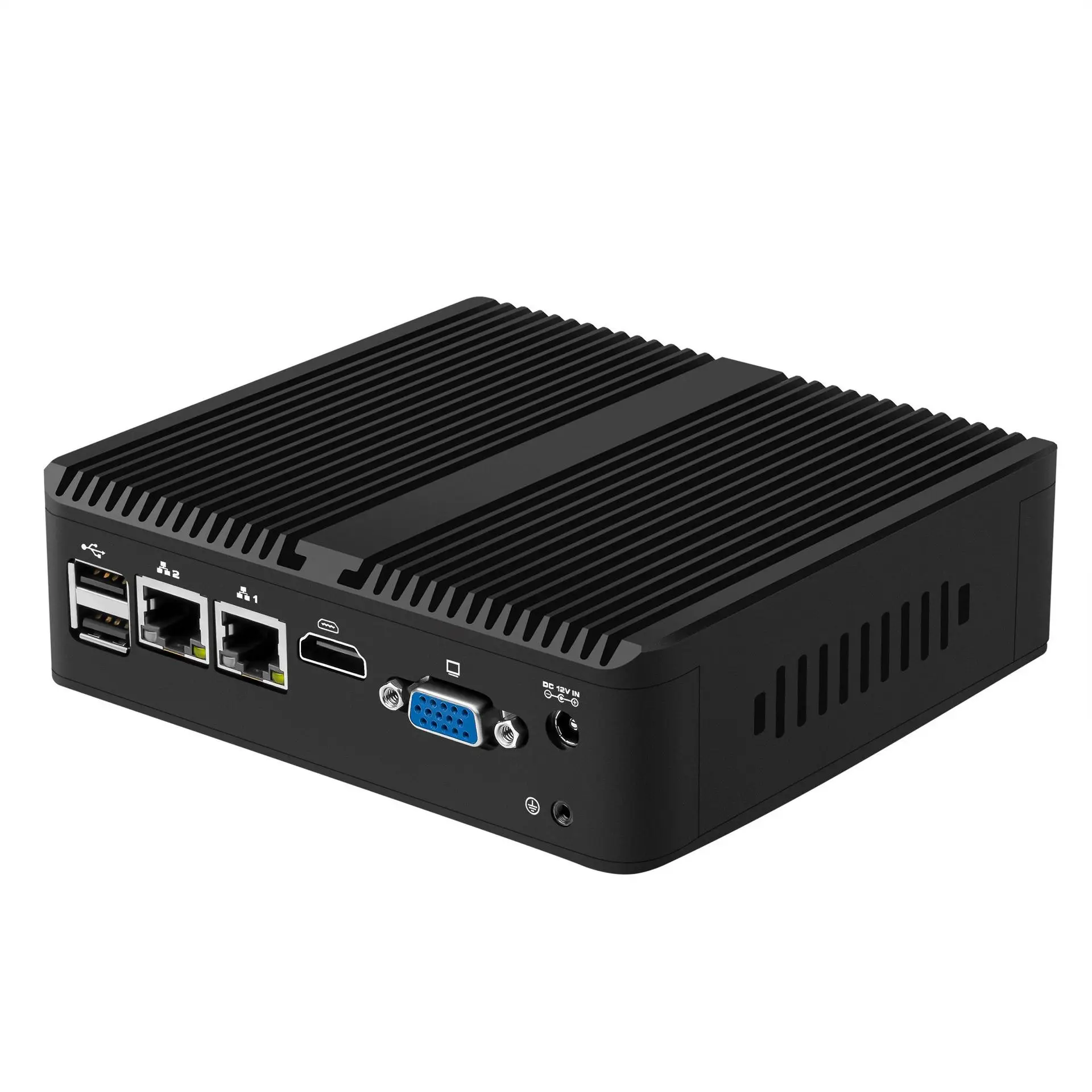 Mini PC z możliwością personalizacji, bezpośrednio od producenta, N-100 N200, wyświetlacz DP Type-C, DDR4, wtyczki przemysłowe EU JP AU CN US