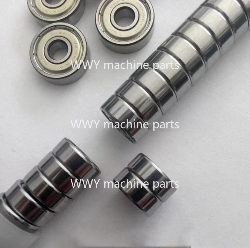 Suitable for 10PCS EDM Wire Cutting Guide Wheel Bearings NMB624/625 Imported NMB624R-1340/625R-1650