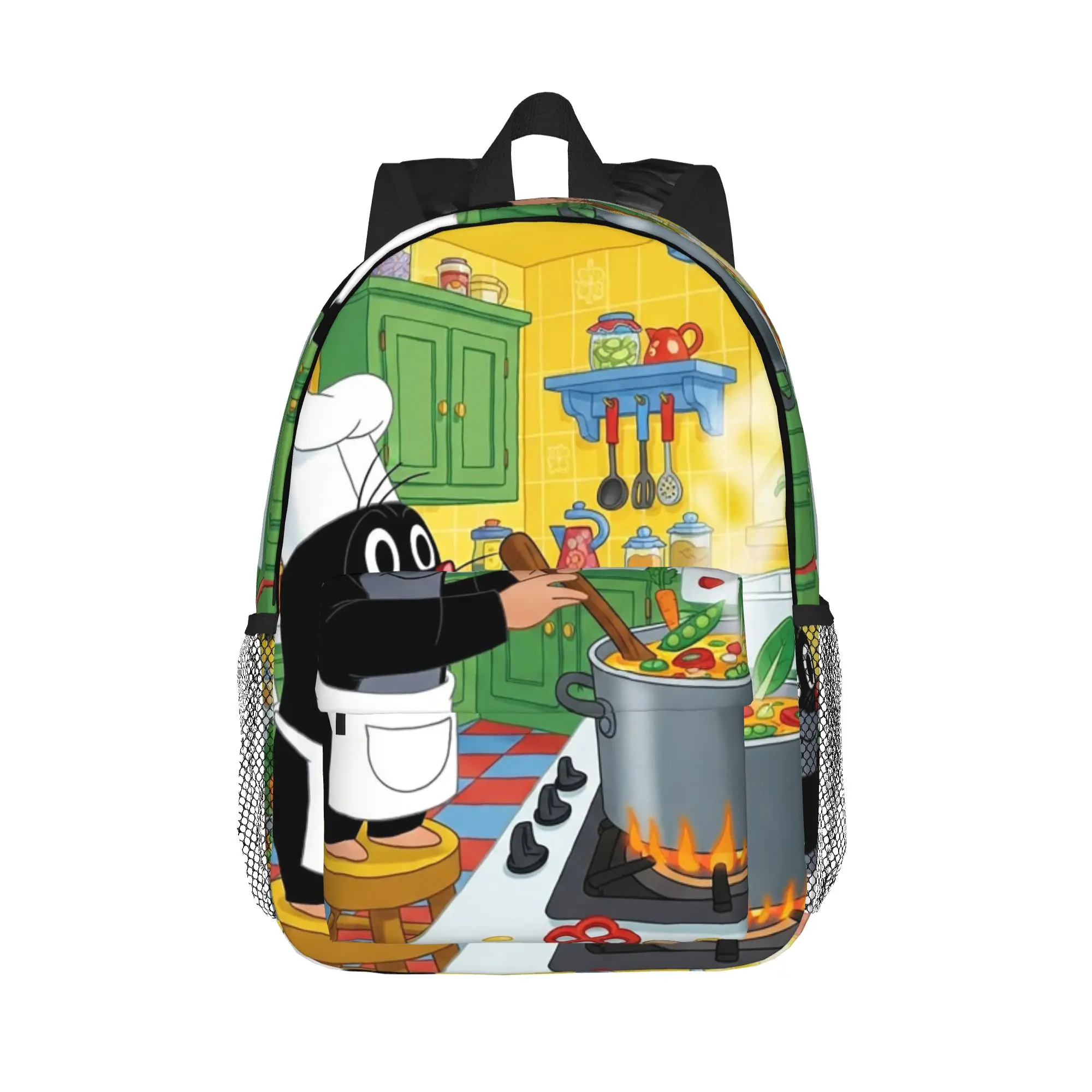 The Little Krtek Mole with Friends Backpack Hot Sale Daypack Boys Girls BookBag Shoulder Bags for Men Women School Bag