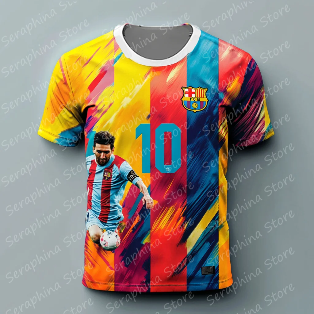 24/25 Summer Fashion Lionel Messi Merchandise Jersey No.10 Quick Drying Women Men Fashion T-Shirt Adult/ KID Jerseys Kit Top