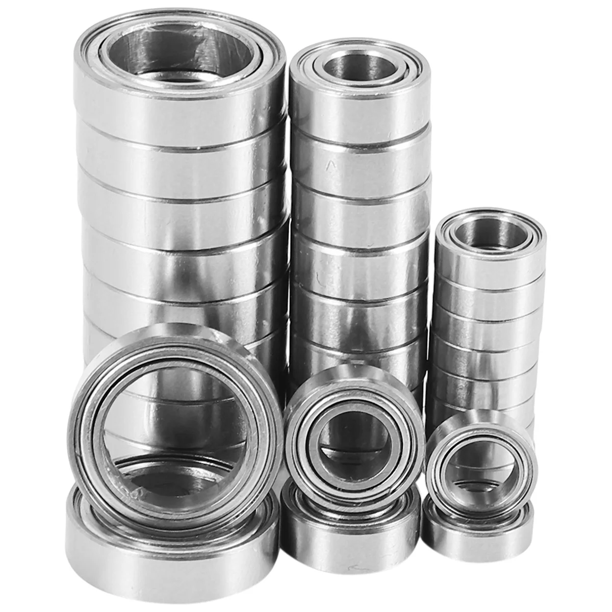 

Набор металлических стальных шарикоподшипников, 30 шт., для -10 DBX10 10421-S 9102 1/10, запасные части для радиоуправляемых автомобилей, аксессуары