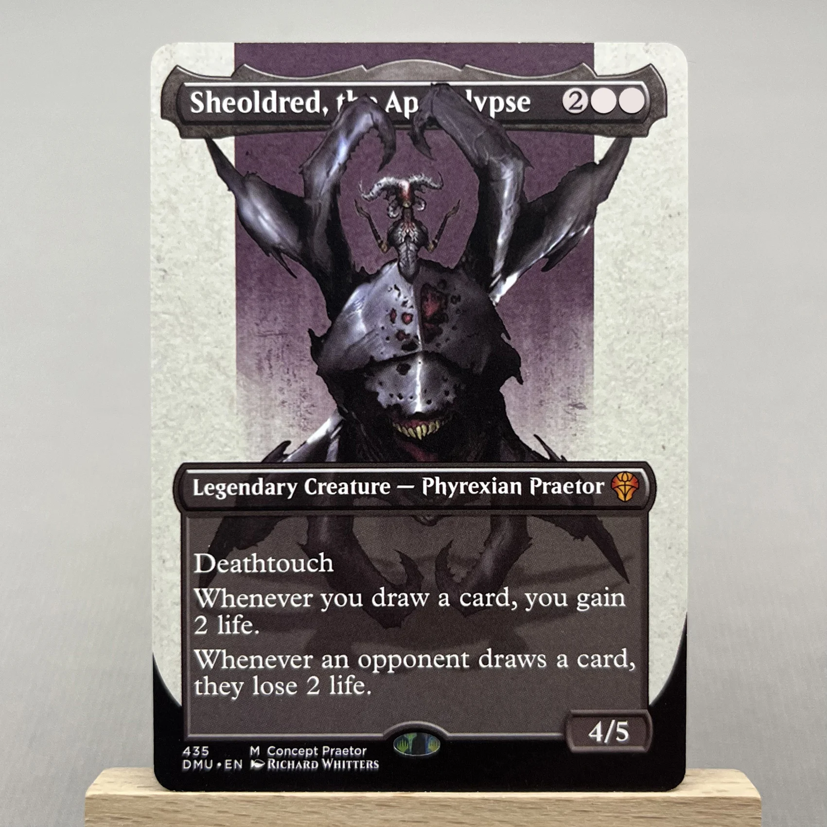 DMU CLB HOLO5-Ⅰ01 Tcg cards proxy magical Sheoldred, the Apocalypse Ancient Copper Dragon Jeska\'s Will Battle Angels gather