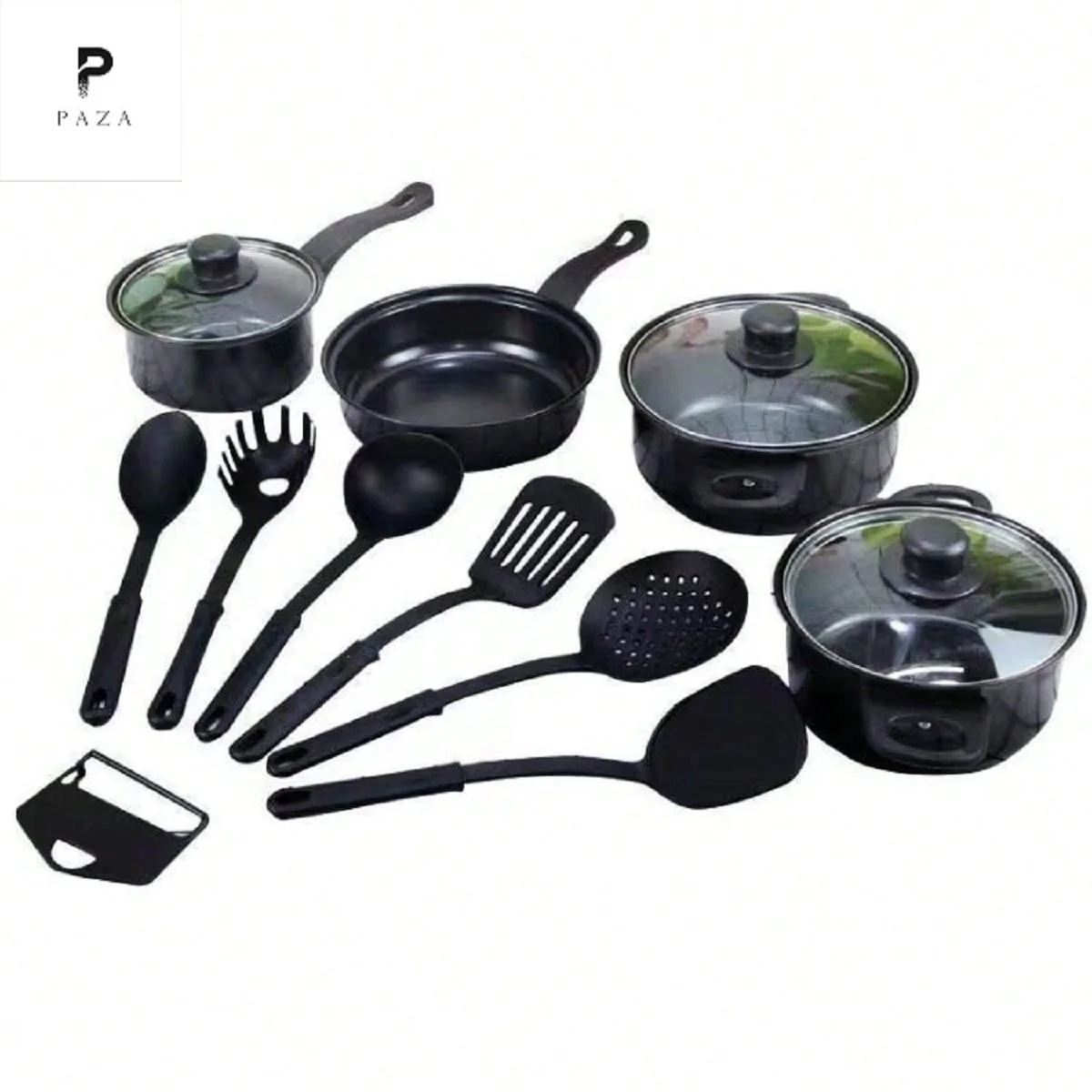 13 sets of non-stick pots (random send colors)