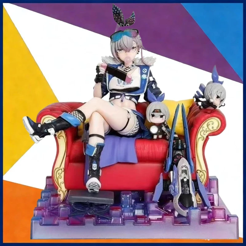 

Hakimi Studio Honkai Dome Railway Silver Wolf Figure, made of PVC, about 23cm in height and 1.84kg in weight