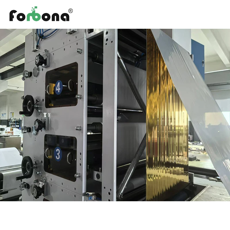 Flexo Printing Machine New Condition For Paper And Plastic Bag With Computer Camera