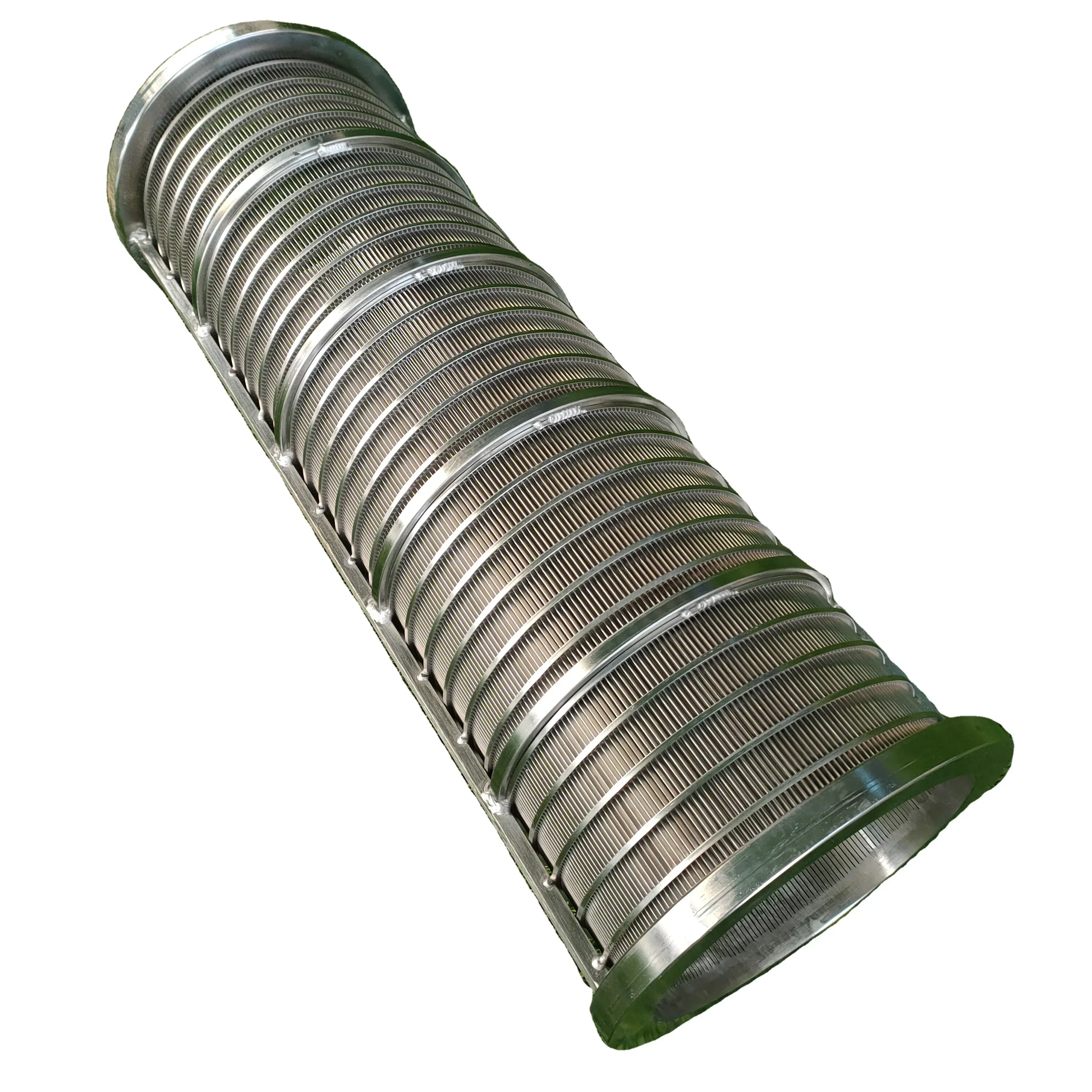 

stainless steel 304 pig dung dewatering filtration wedge wire screen filter cylinders HOT SALES