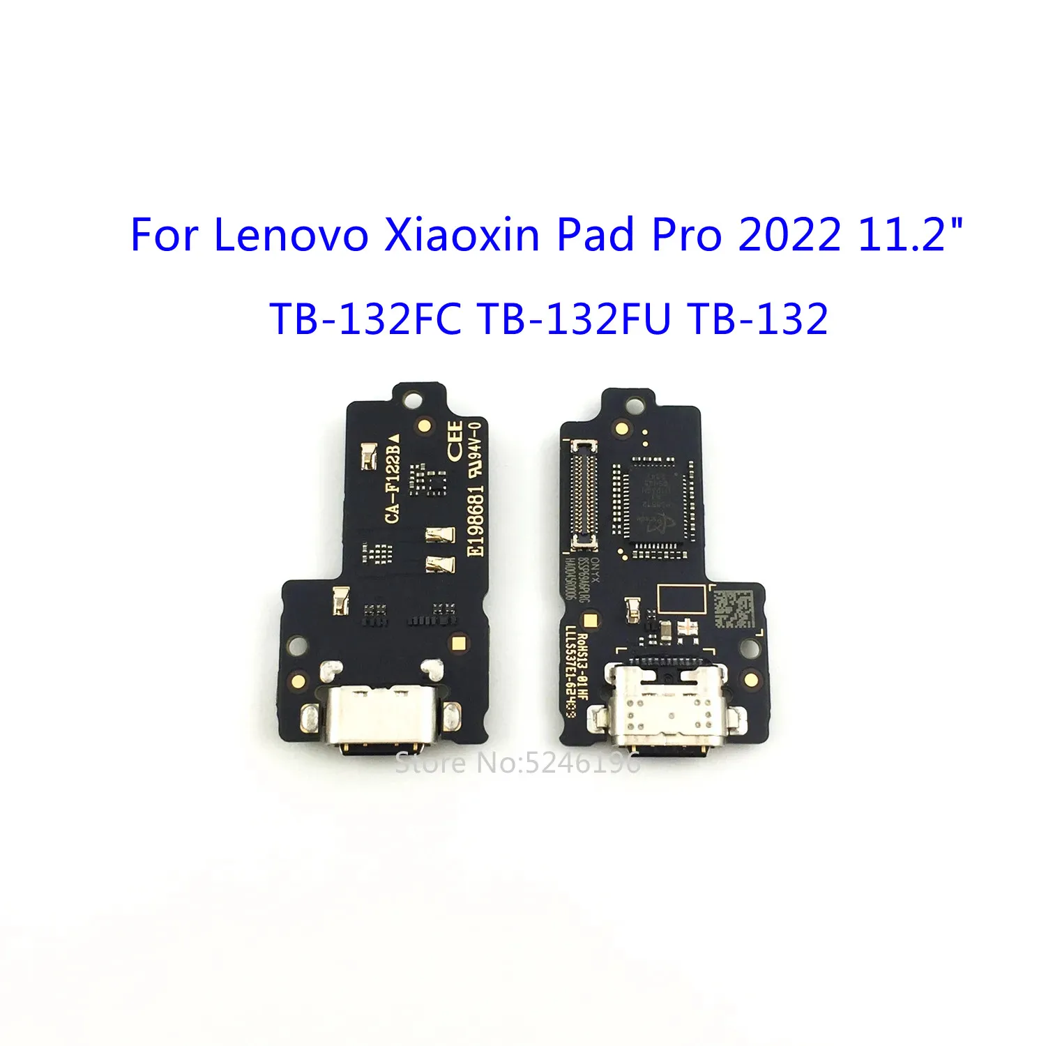 1 шт. USB-порт для зарядки, разъем для зарядного устройства для Lenovo Xiaoxin Pad Pro 2022 11,2 дюйма TB132FC TB-132FC TB132FU TB-132FU, замена.
