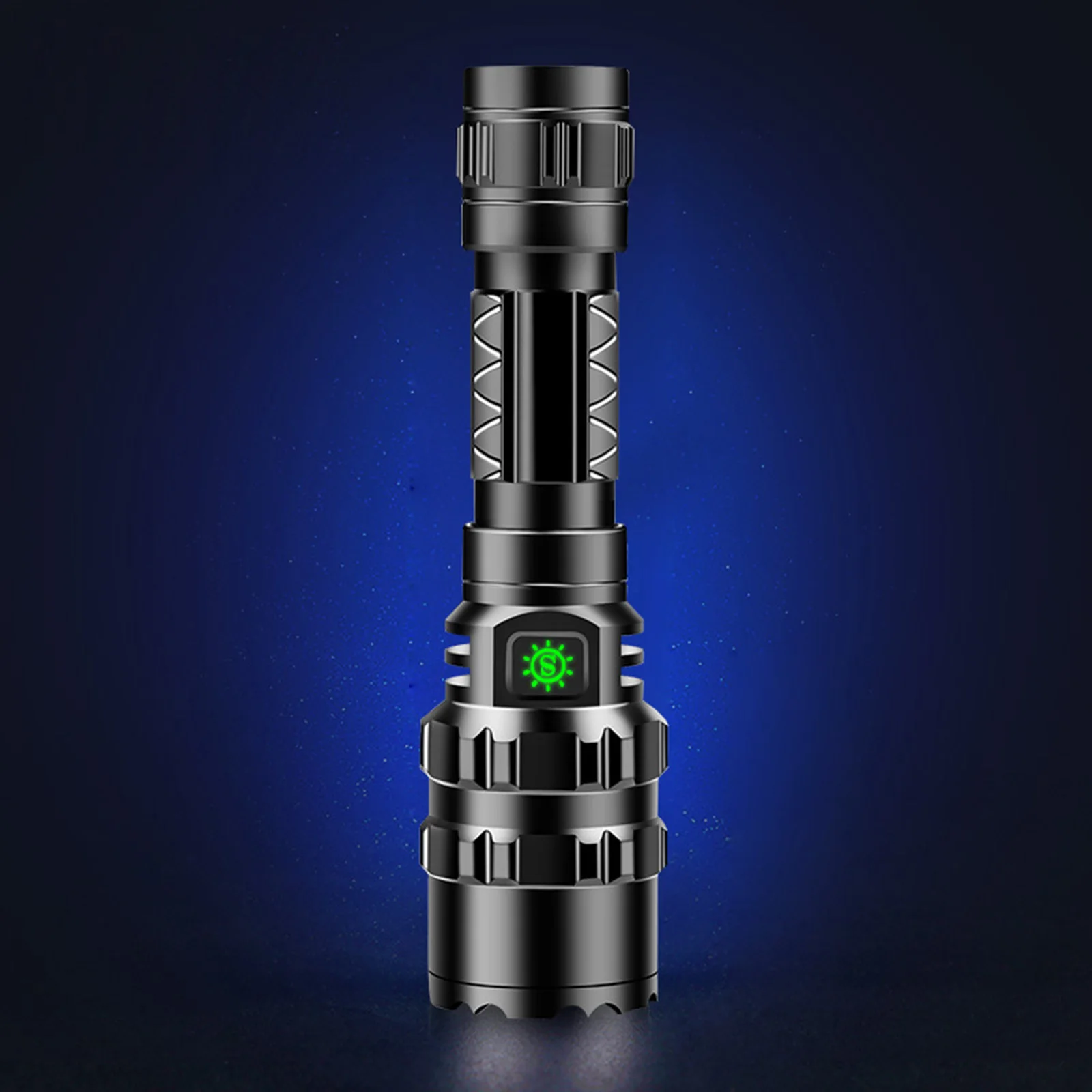

LED Flashlight 1600 Lumens Rechargeable Flashlight 5 Modes Emergency Flashlight Waterproof Outdoor Portable Torch